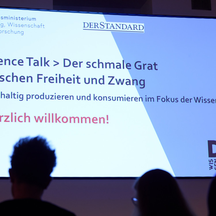 Vorschau Science Talk > Der schmale Grat zwischen Freiheit und Zwang am 18. November 2024