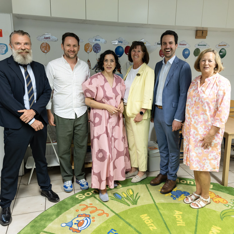 Besuch von Bildungsminister Wiederkehr in der Schwedischen Schule in Wien - Bild Nr. 17758