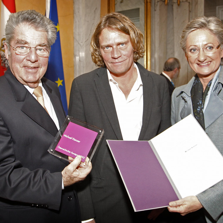 Bundespräsident Dr. Heinz Fischer und Kulturministerin Dr. Claudia Schmied verliehen die Österreichischen Kunstpreise 2012 - Bild Nr. 2271
