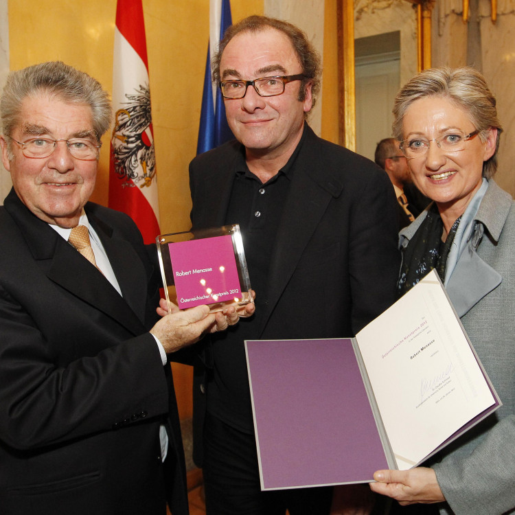Bundespräsident Dr. Heinz Fischer und Kulturministerin Dr. Claudia Schmied verliehen die Österreichischen Kunstpreise 2012 - Bild Nr. 2274