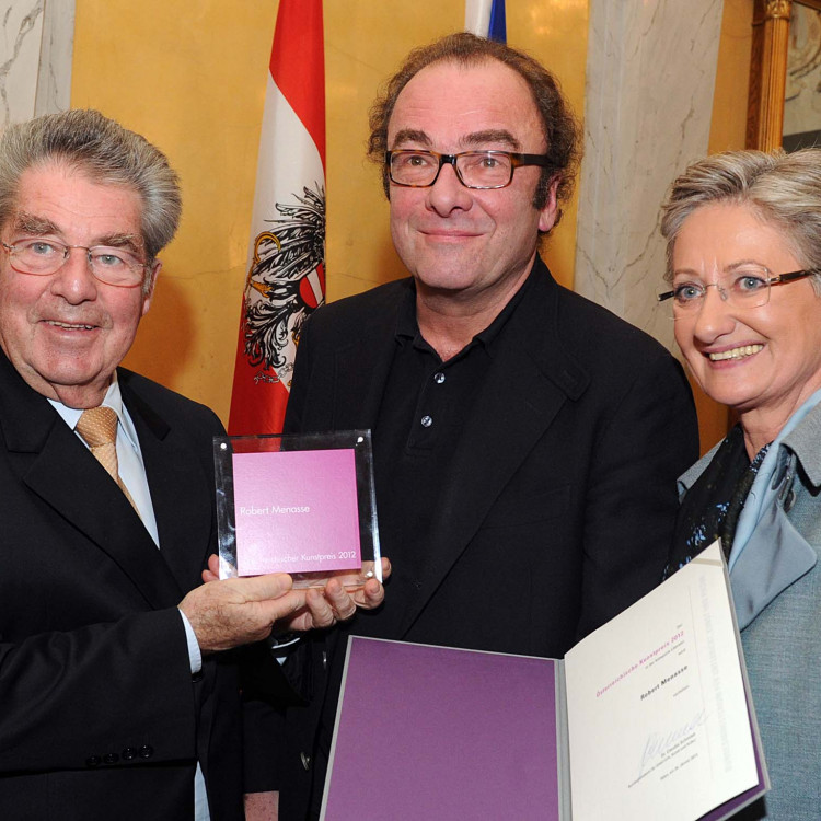 Bundespräsident Dr. Heinz Fischer und Kulturministerin Dr. Claudia Schmied verliehen die Österreichischen Kunstpreise 2012 - Bild Nr. 2291