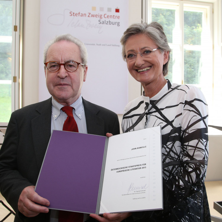 John Banville ist Träger des Österreichischen Staatspreises für Europäische Literatur 2013 - Bild Nr. 2946