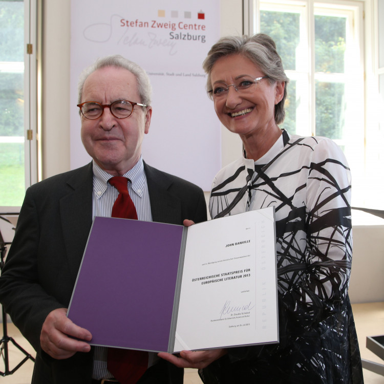 John Banville ist Träger des Österreichischen Staatspreises für Europäische Literatur 2013 - Bild Nr. 2947