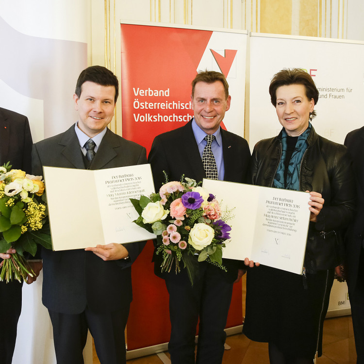 Verleihung des Ludo-Hartmann-Preises, Ludo-Hartmann-Förderungspreises und Barbara-Prammer-  Preises 2015 des Verbands Österreichischer Volkshochschulen - Bild Nr. 6537