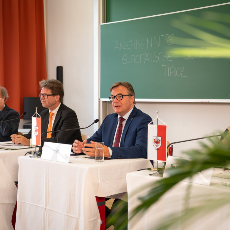 Pressekonferenz zum Projektstart: Anerkannte Europäische Schule im Großraum Innsbruck - Bild Nr. 10667