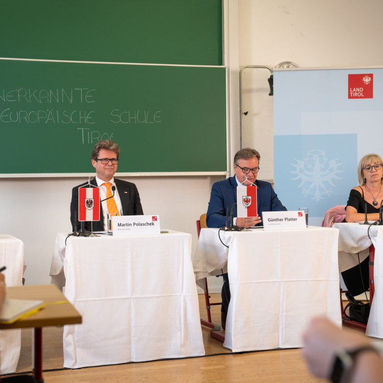 Pressekonferenz zum Projektstart: Anerkannte Europäische Schule im Großraum Innsbruck - Bild Nr. 10681
