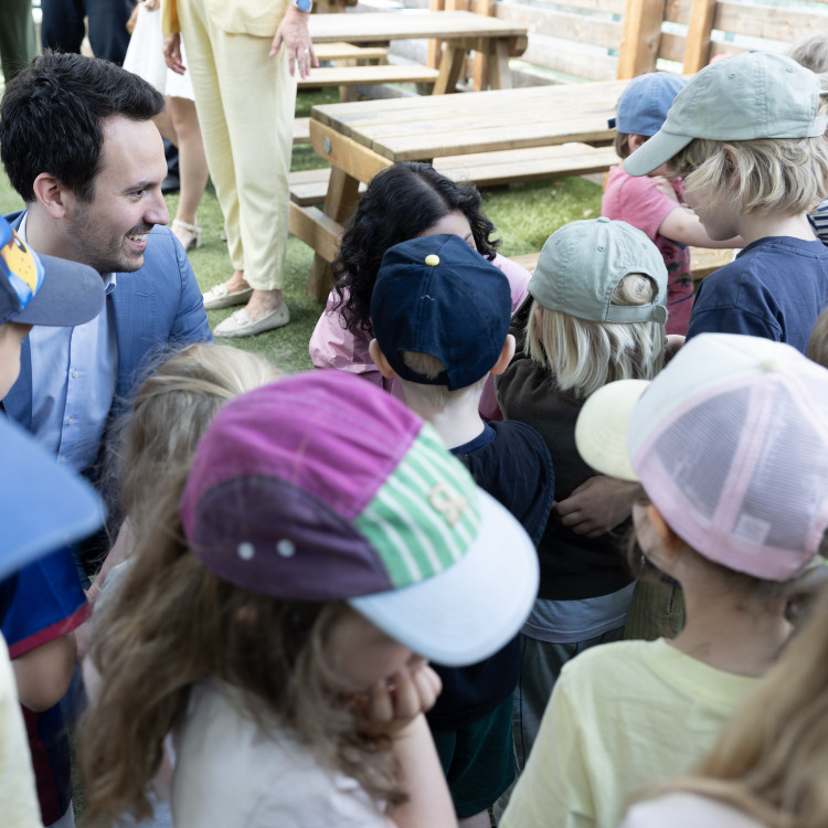 Besuch von Bildungsminister Wiederkehr in der Schwedischen Schule in Wien - Bild Nr. 17755