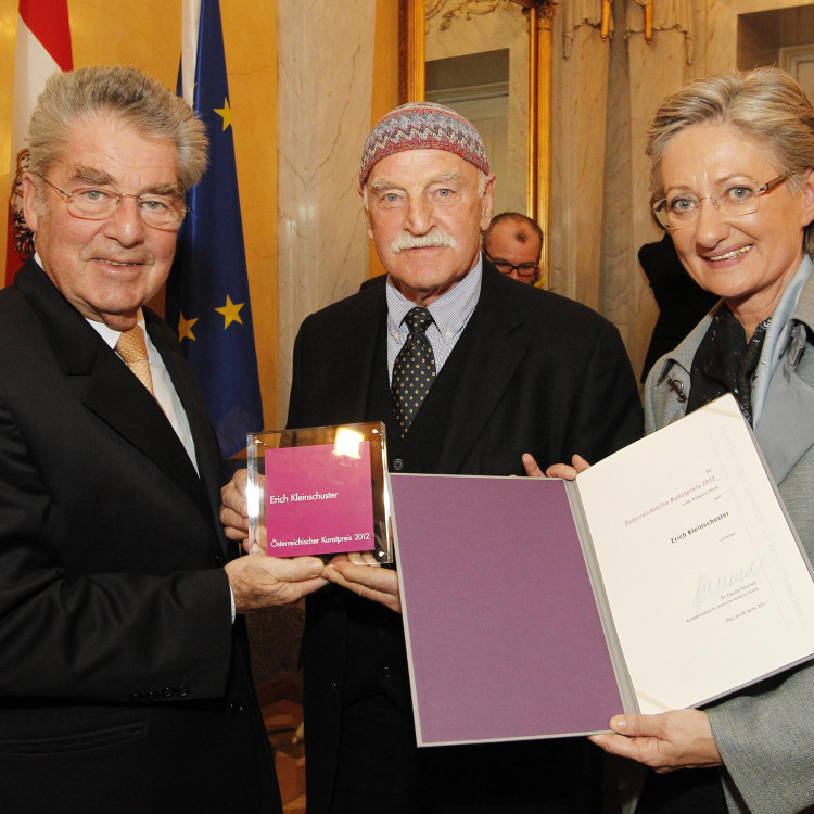 Bundespräsident Dr. Heinz Fischer und Kulturministerin Dr. Claudia Schmied verliehen die Österreichischen Kunstpreise 2012 - Bild Nr. 2275