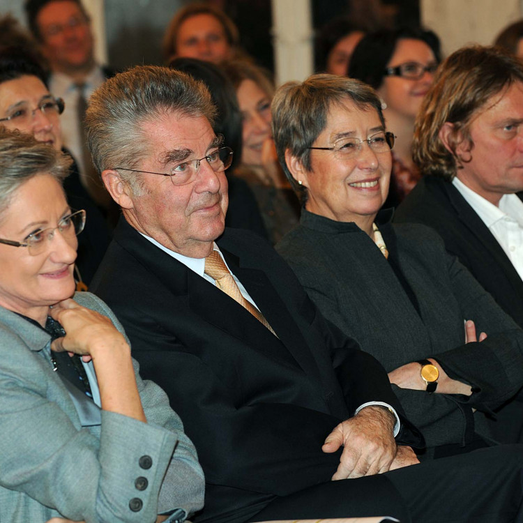 Bundespräsident Dr. Heinz Fischer und Kulturministerin Dr. Claudia Schmied verliehen die Österreichischen Kunstpreise 2012 - Bild Nr. 2283