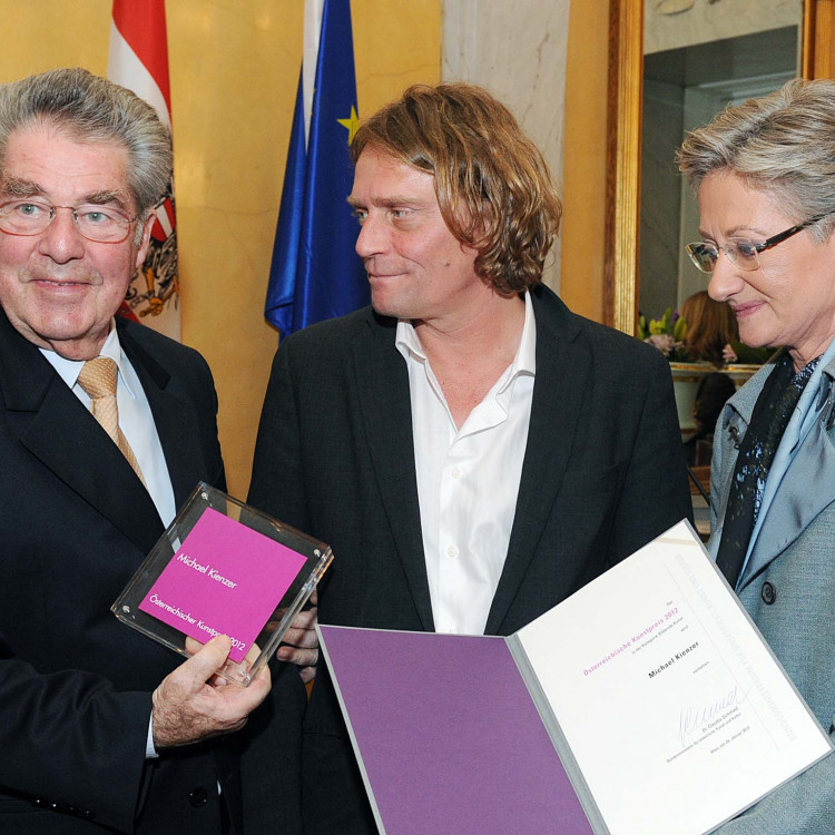 Bundespräsident Dr. Heinz Fischer und Kulturministerin Dr. Claudia Schmied verliehen die Österreichischen Kunstpreise 2012 - Bild Nr. 2286