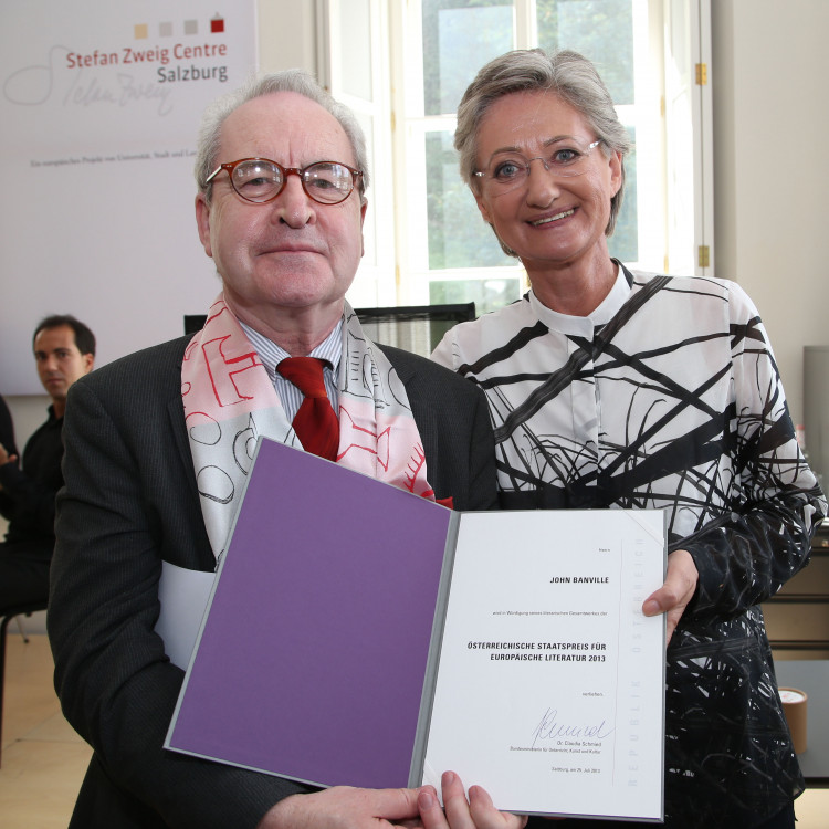 John Banville ist Träger des Österreichischen Staatspreises für Europäische Literatur 2013 - Bild Nr. 2949