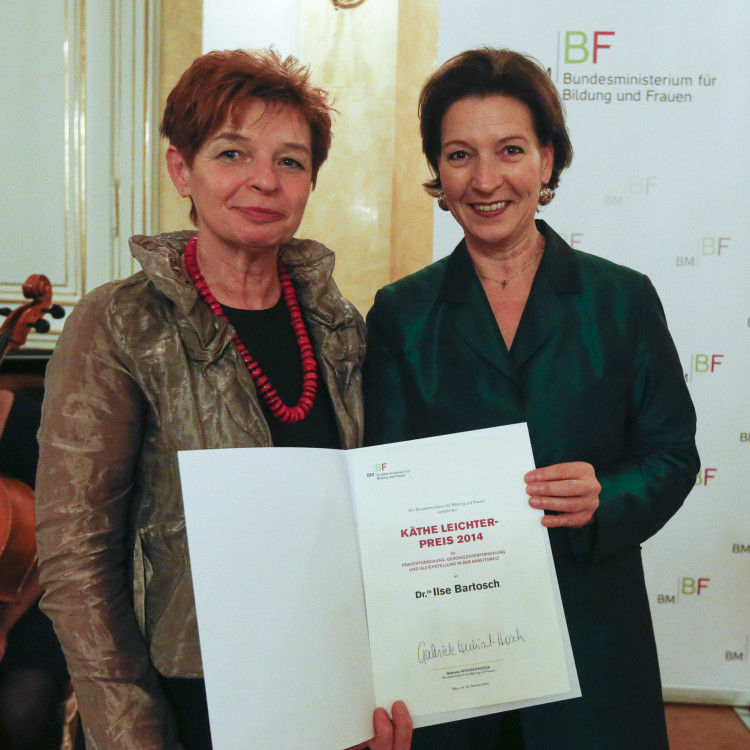 Verleihung des Frauen-Lebenswerk-Preises und der Käthe Leichter-Preise 2014 - Bild Nr. 4487