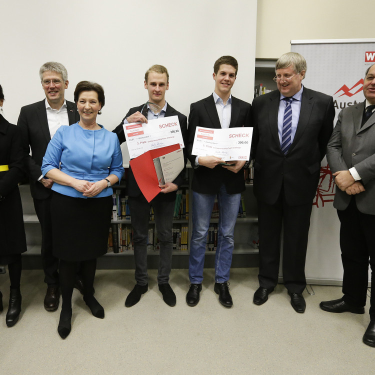 Siegerehrung zur Österreichische Staatsmeisterschaften Entrepreneurship Team Challenge - Bild Nr. 6432