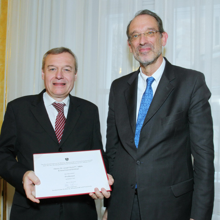 BMBWF: Bundesminister Faßmann überreichte hohe staatliche Auszeichnungen - Bild Nr. 7809