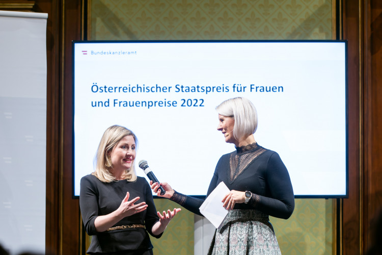 Verleihung Österreichischer Staatspreis für Frauen und weitere Frauenpreise
