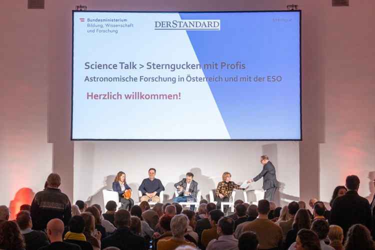 Science Talk > Sterngucken mit Profis - Astronomische Forschung in Österreich und mit der ESO, 22. Jänner 2024 - Bild Nr. 13031 - Vorschau