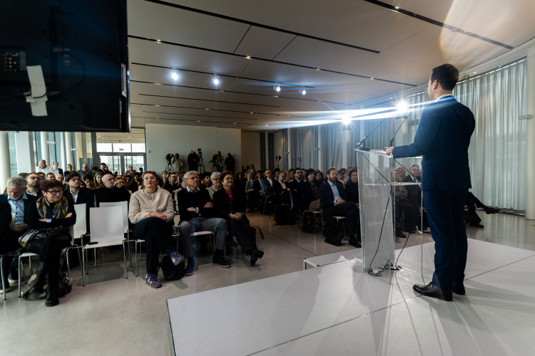 Grundsatzrede von Bildungsminister Christoph Wiederkehr