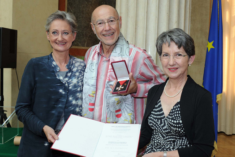 Verleihung des Österreichischen Ehrenkreuzes für Wissenschaft und Kunst an Willi Resetarits
