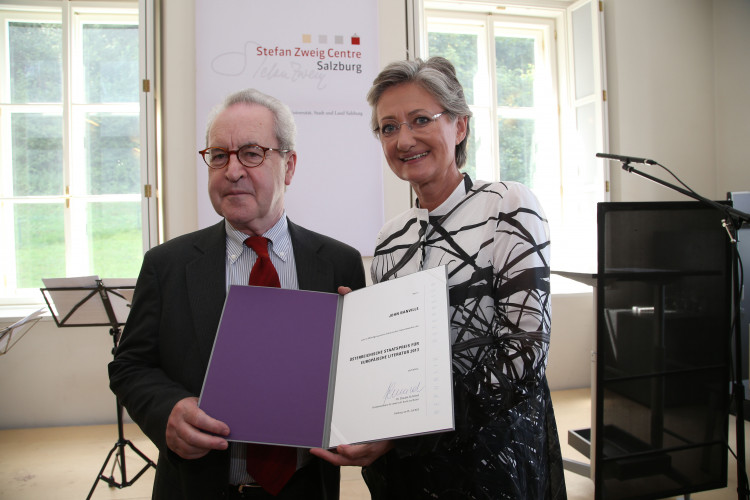John Banville ist Träger des Österreichischen Staatspreises für Europäische Literatur 2013