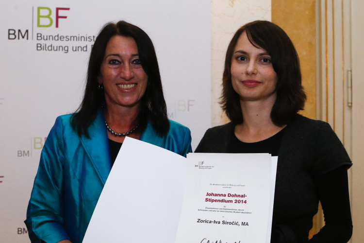 Verleihung des Johanna-Dohnal-Preises 2014