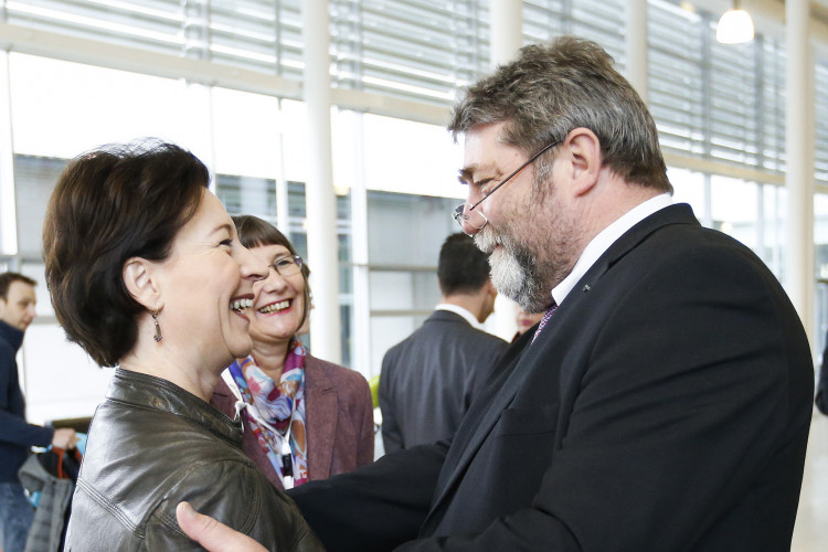 Bundesministerin Gabriele Heinisch-Hosek eröffnet die Interpädagogica 2014 - Bild Nr. 4940 - Vorschau