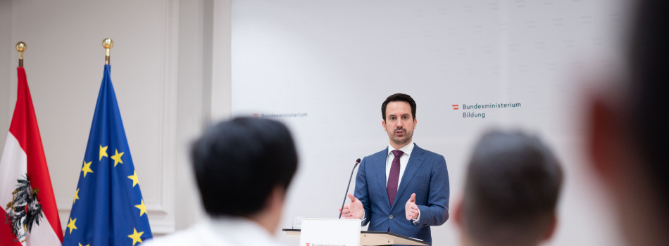 Pressekonferenz mit HBM Wiederkehr zum Schulstart - Bild Nr. 17780